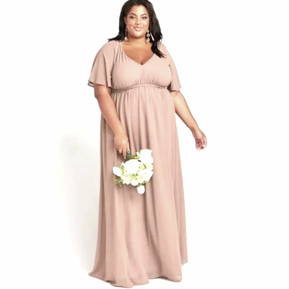Show me Your Mumu Emily Empire Maxi
Bridesmaid Dress